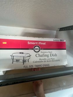 Stainless steel chafing dish