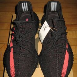 yeezy 350 red size 13.5
