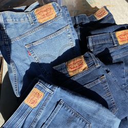 Levi Jeans Men’s Women’s, 10 And $15 Each