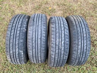 Set of 4, 185-65-15 tires