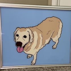 Glass Paintings Family, Friends, Pets, Anime & Cartoon Portraits Available LOCATED IN COVINA 