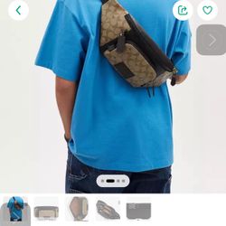 Coach Bag Unisex $100 Flat Like New 