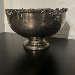 Beautiful Silver Plated Bowl 