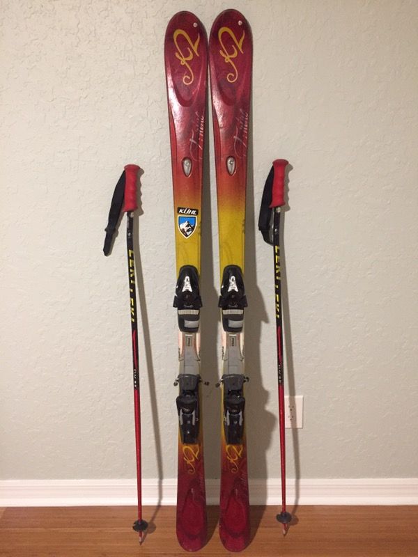 K2 Burnin Luv - Women's 156cm parabolic skis