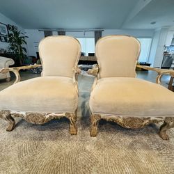 2 Dakota Design Center Arm Chairs 