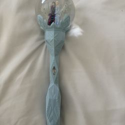 Disney Frozen Light-Up Musical Toy Wand – Snow Globe Top (Pre-Owned)