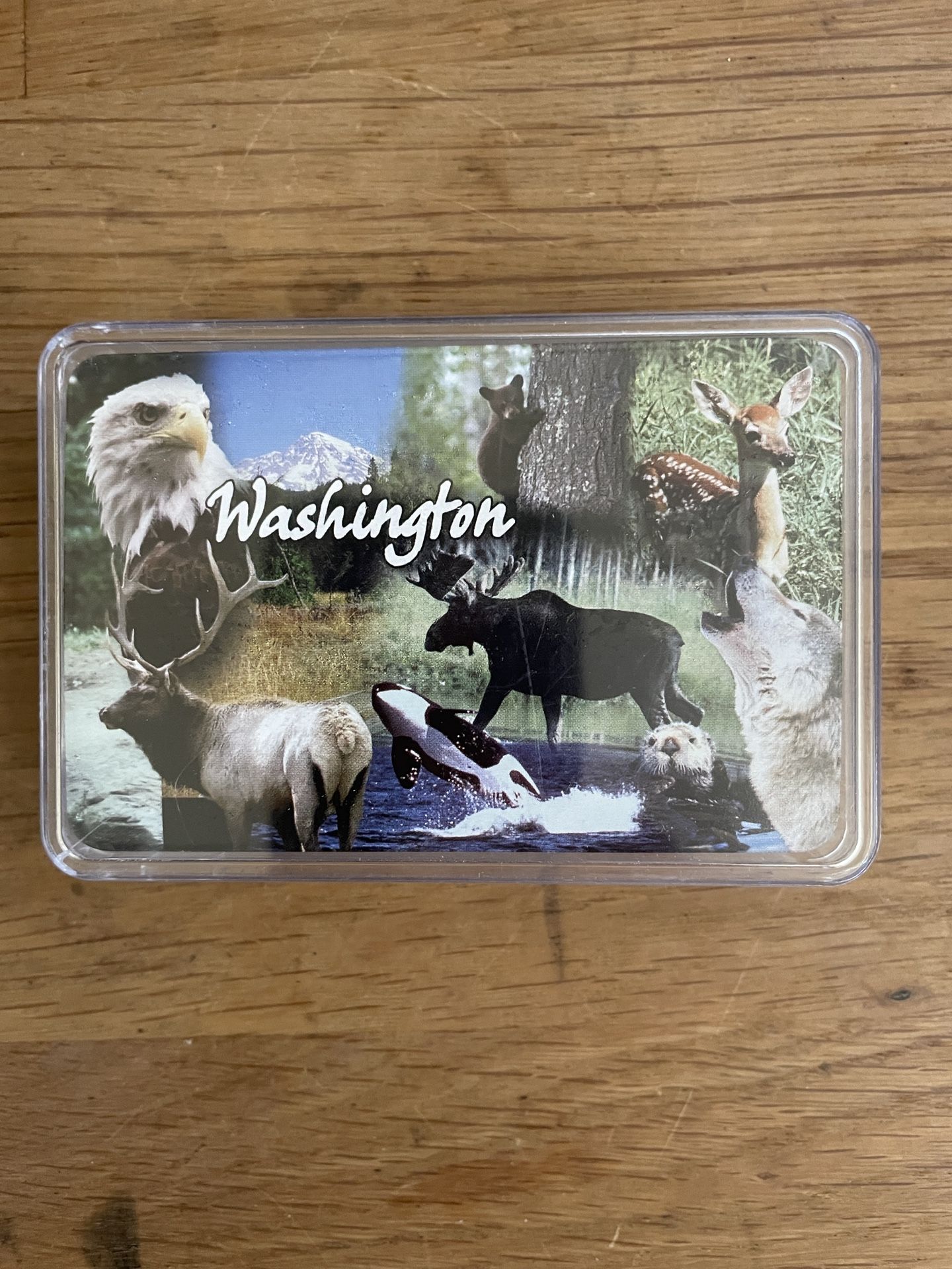 Washington Souvenir Playing Cards – Complete Deck, Unused