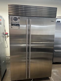 48”WIDE BUILT IN TWO DOOR SUB ZERO REFRIGERATOR