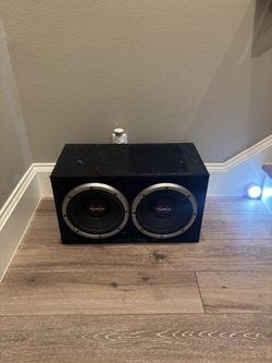 Sub Woofers In Enclosure