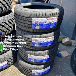 225/45ZR17 Atlander Set of Tires Installed and Balanced Set de Llantas Nuevas Instaladas y Balanceadas