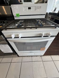 Whirlpool 30" Gas Range - White