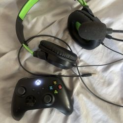 Xbox Controller And Headset Combo
