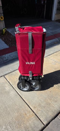 Uline Rolling Utility Cart Bag
