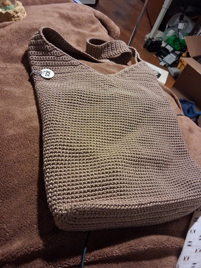 The Sak Crochet Shoulder Bag. 