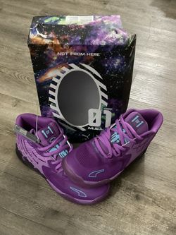 NWT BRAND new Puma MB.01 LaMelo Ball Queen City Basketball Shoes Purple Men’s 10.5