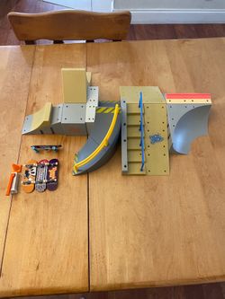 Tech decks with ramps
