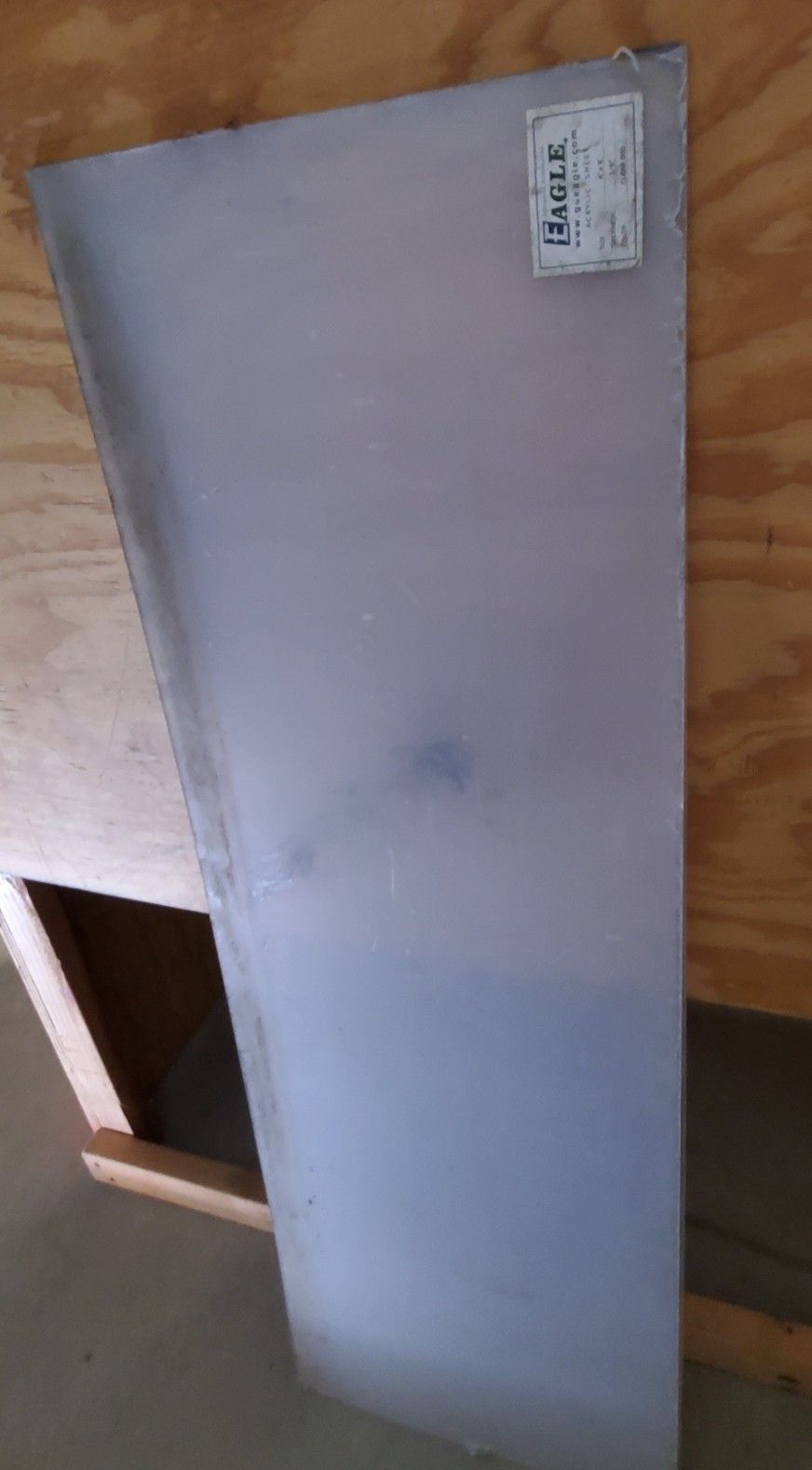 Clear Acrylic Sheets 48x16