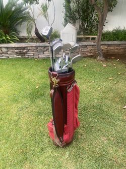 Very Gd. Cond. 14 Complete Golf Club Set W/ Bag
