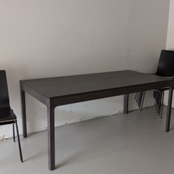 LARGE Dining Room Table + 8 Chairs