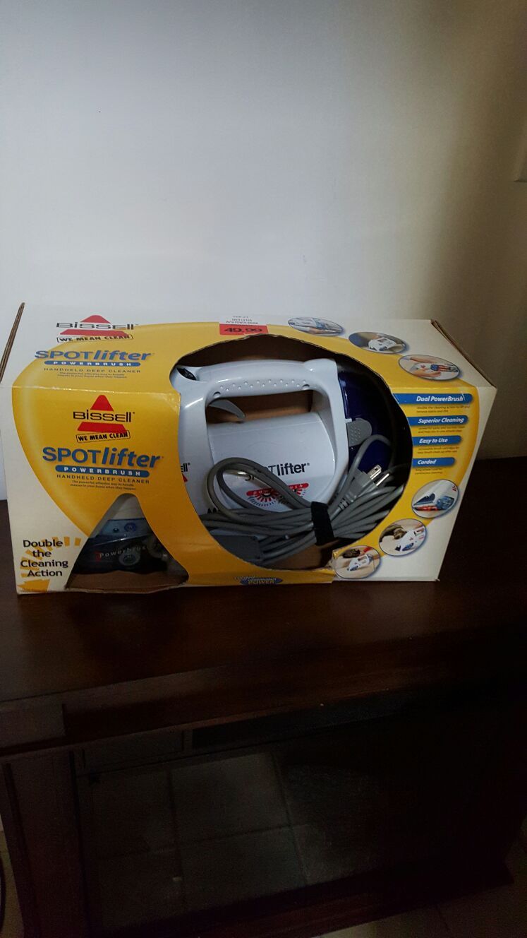 Bissell spotlifter powerbrush handheld deep cleaner