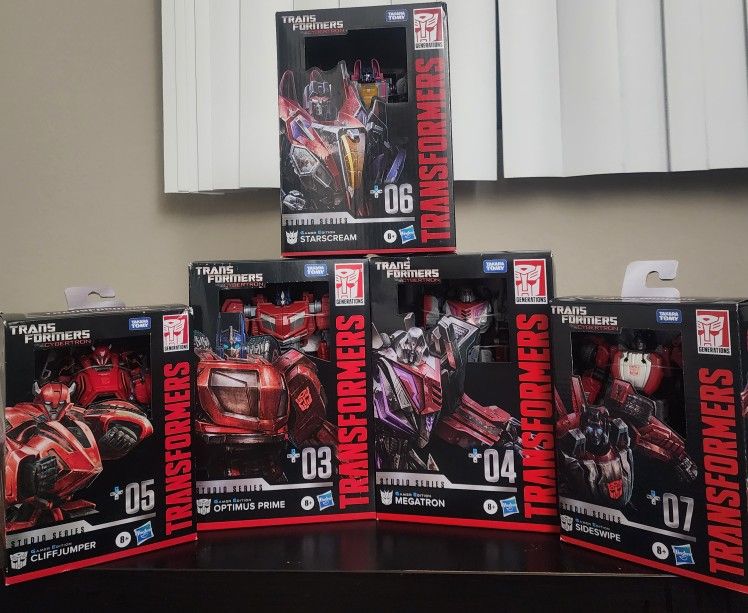 Transformers Toys Studio Series Gamer Edition Collection 