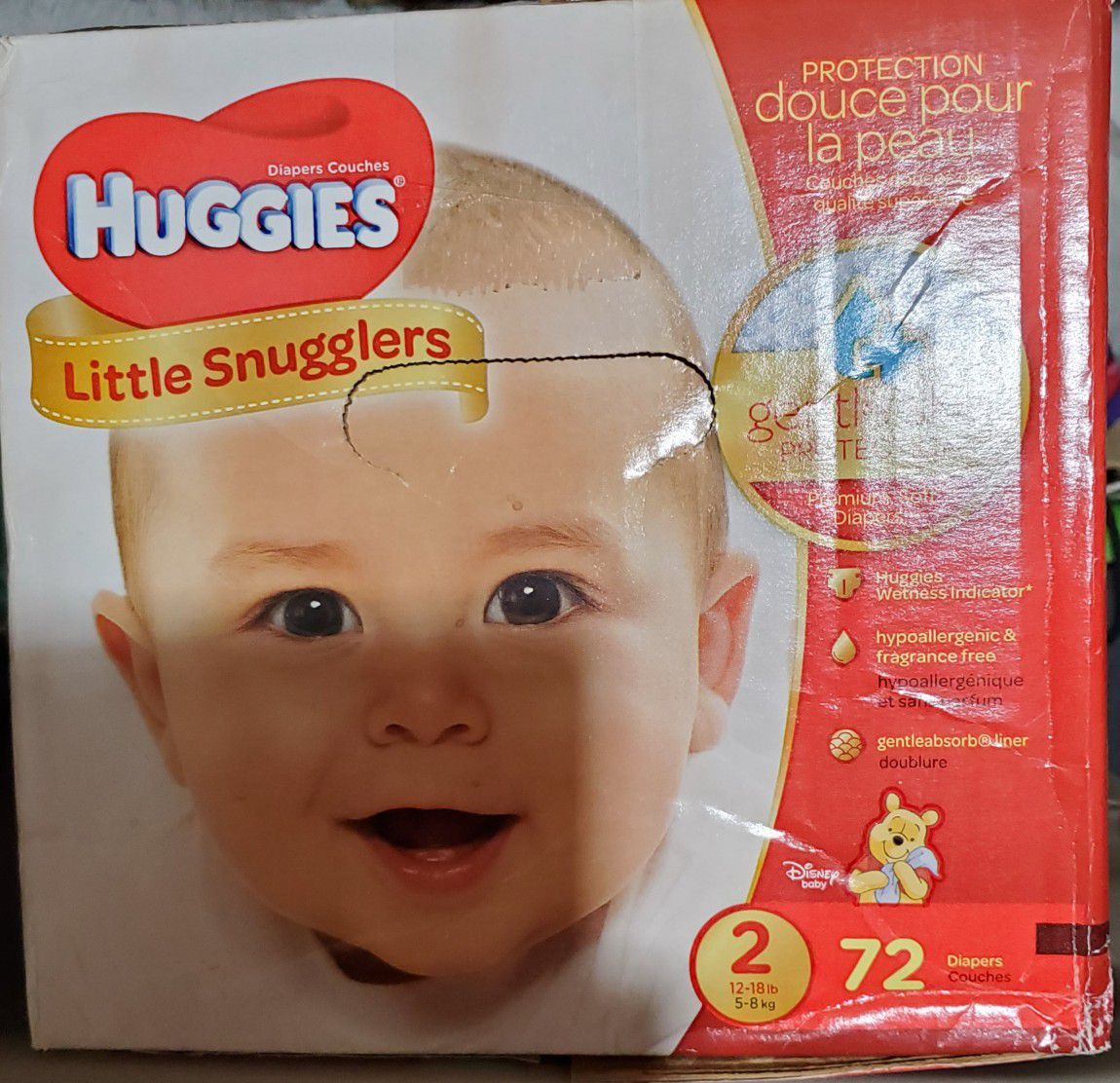 HUGGIES 72 Diapers # 2