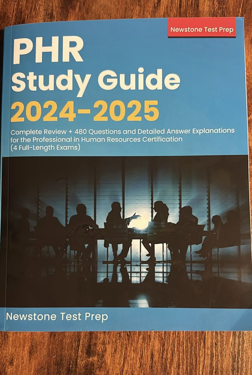 2024-2025 PHR Study guide
