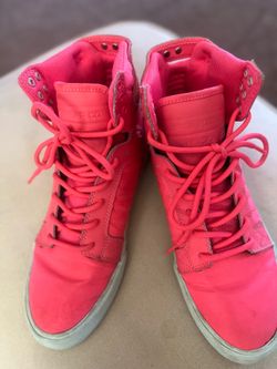 Supra Footwear Co Skater High Top Shoes Pink Women’s