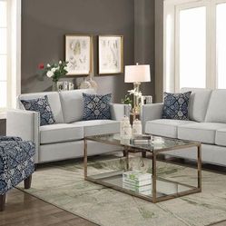 New Sofa And Loveseat