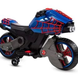 Spider-Man Ride On Motorcycle 