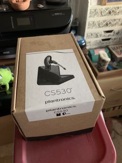 CS530 Plantronics Office Wireless Headset Like New Never Used 