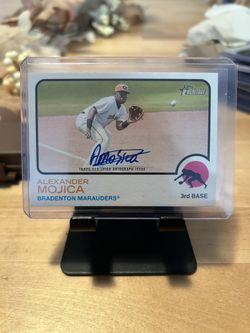 2022 ALEXANDER MOJICA Topps Heritage Minor League AUTO Certified Autograph
