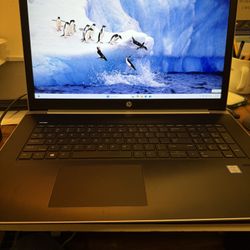 HP ProBook 470 G5 17.3” Laptop, i7 8th, 32 GB Ram, 450 GB storage, Win11Pro