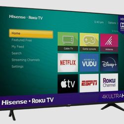 58” Hisense Roku TV