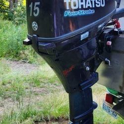 Tohatsu 15hp Outboard 4 Stroke 2014