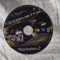 Corvette Playstation 2 (Global Star, 2004) Game Disc Only 