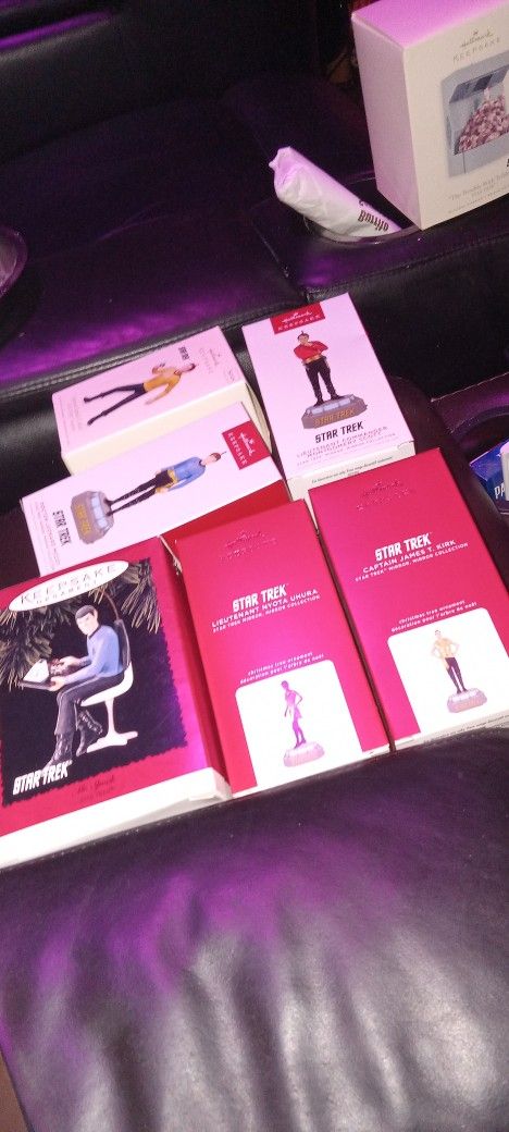 Your Choice Of New In The Box Keepsake Collectable Star Trek Ornaments Deal