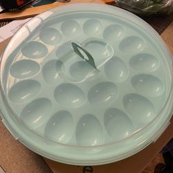 Egg Container With Lid