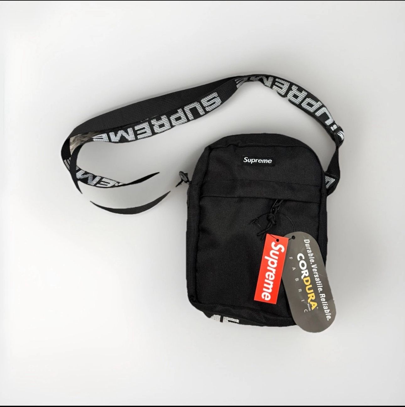 Supreme SS18 Shoulder Bag Black Brand New