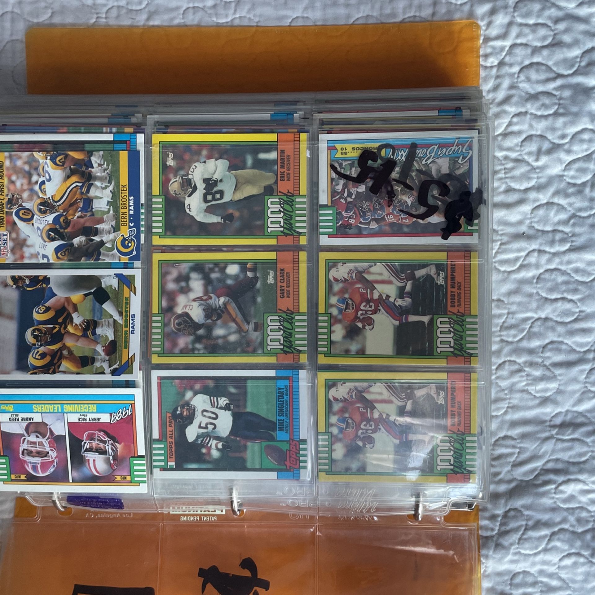 Hundreds Of Football,basketball,baseball Collectible Cards