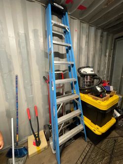 Werner 8 foot step ladder