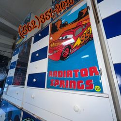 Assembled Jumbo Pacoima Drawer Dresser Chest New Character  