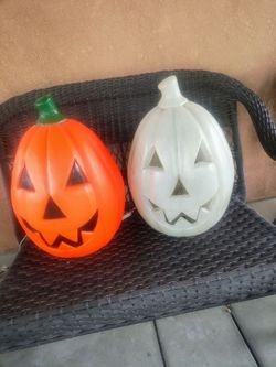 Calabazas de plástico
