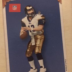 Kurt Warner St Louis Rams 2002 Hallmark Christmas Ornament