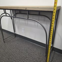 Industrial Console Table 