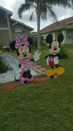 Mickey and minnie