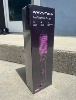 Wavytalk Heatwave Pro 1.5" Ionic Thermal Brush | Brand New Sealed (Purple Pro Version)