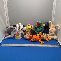 Meanies 1990s Series 1 Lot Of 9