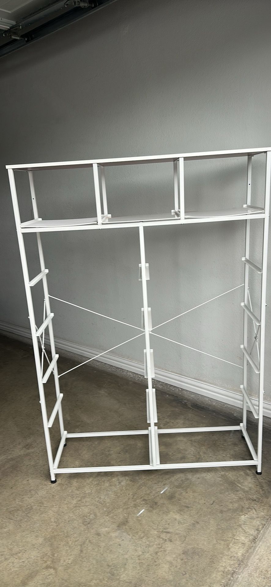 METAL ORGANIZER WHITE COLOR $35