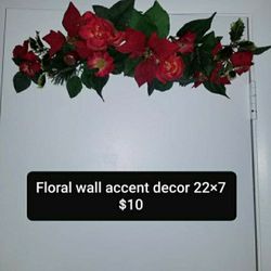 Floral accent decor 